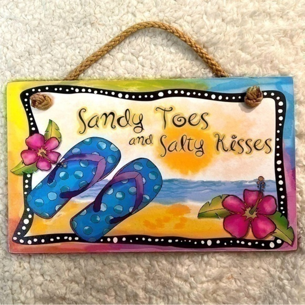 Sandy Toes Wall Decor